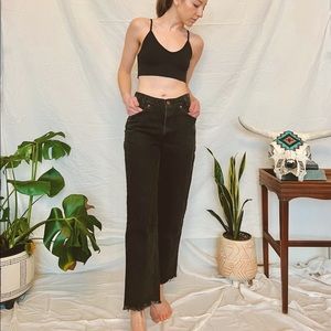 Levi 550 80’s orange tag denim 27 cropped